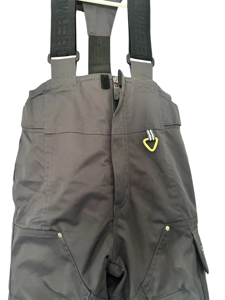 Baberos de nieve Obermeyer talla 2 I pantalones de cultivo esquí sin cortar invierno niño pequeño 2T Foto 2 de 4