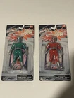 Vintage 1997 Power Rangers Turbo Trading Card Action Figure Set Both Sealed
