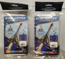 2 NEW ESTES STAR HOPPER FLYING MODEL ROCKET KIT EST7303. (03)