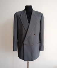 VTG GIORGIO ARMANI Le Collezioni Double Breasted Wool Blazer Jacket US 44