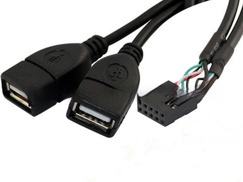 Dual USB A Male to A Male Data Cable – High-Speed Conversion Sync Cord Adapter - 第 2/4 張圖片
