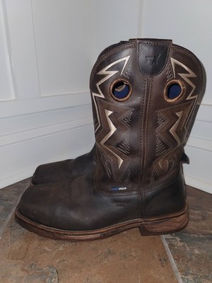 Tony Lama TW3403 Composite Toe Waterproof Work Boots ASTM F2413-18 EH Size 12 D