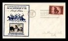 DR JIM STAMPS US COVER ROUGH RIDERS 50TH ANNIVERSARY FDC CROSBY PHOTO CACHET