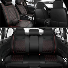 Fit for Toyota Corolla Prius Car Seat Covers 5 Seats Full Set Pu Leather Cushion