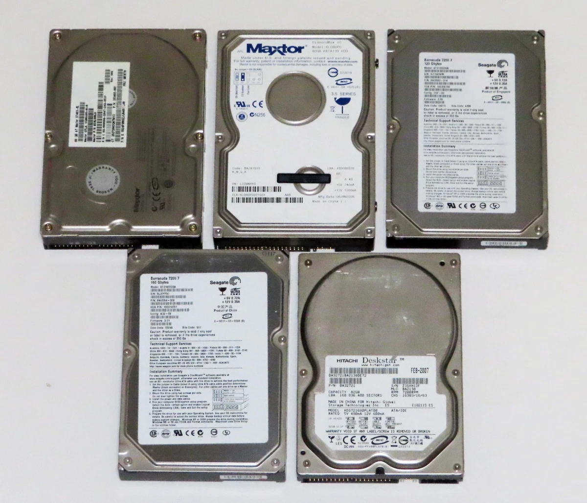 Internal Hard Disk Drives 82 GB Storage Capacity for sale | eBay