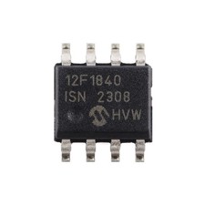 10 pieces PIC12F1840-I/SN SOIC-8 8-pin flash microcontroller