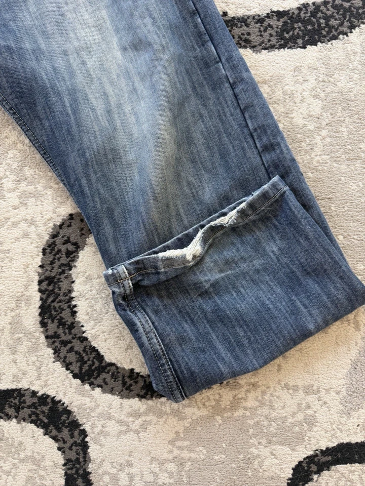 Мужские джинсы PD&C свободного покроя 44x32 большие и высокие средняя стирка - Изображение 3 из 4