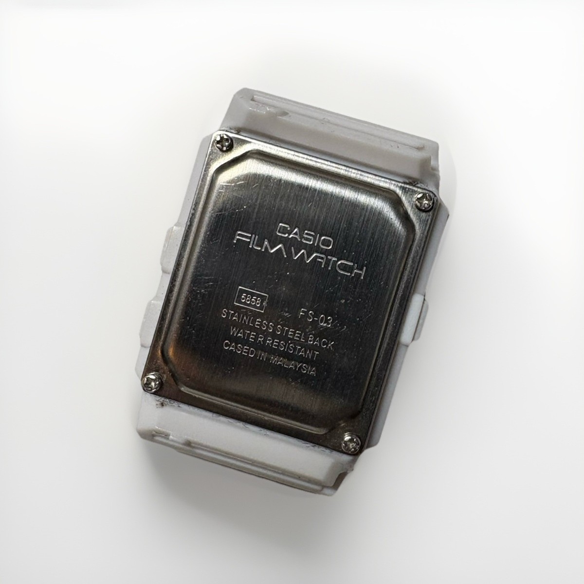 Casio Film Illuminator 5858 FS-03 Ana-Digi Vintage Watch - WORKING