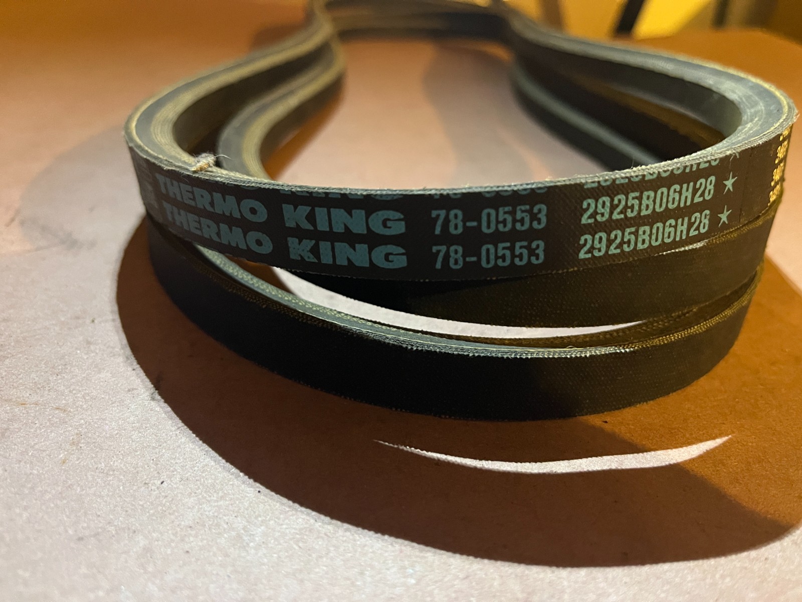 Thermo King 78-0553 Fan Belt SBI 78-553 image 1