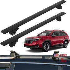 50.3" All-Metal 330 lbs Roof Rack Cross Bars 50.3 Inch For Raised Side Rails