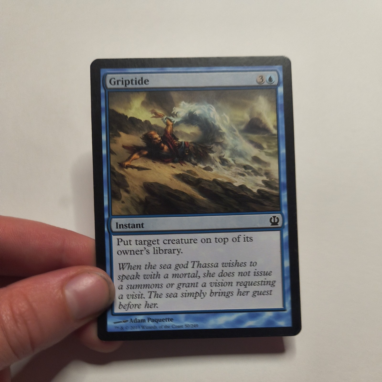 Griptide - Theros #50/249 MTG Magic The Gathering