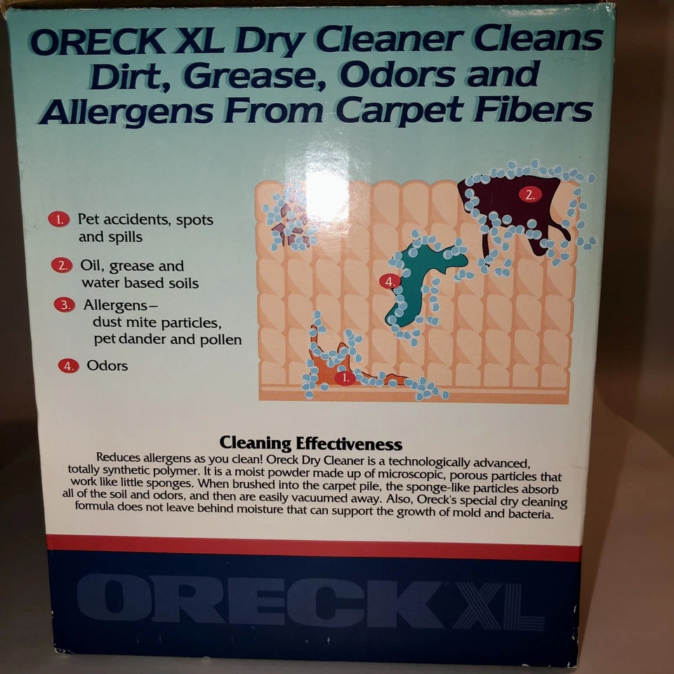 Sistema de limpieza de alfombras en seco Oreck XL alfombras y alfombras en aerosol de limpieza profunda Foto 3 de 4