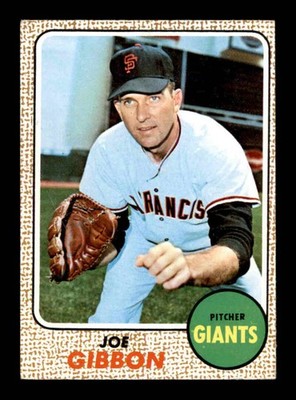 1968 Topps #32 Joe Gibbon   VG/VGEX X3660692