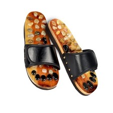 Acupressure Magnetic Therapy Yoga Paduka Foot Relaxer Massager Slipper Unisex