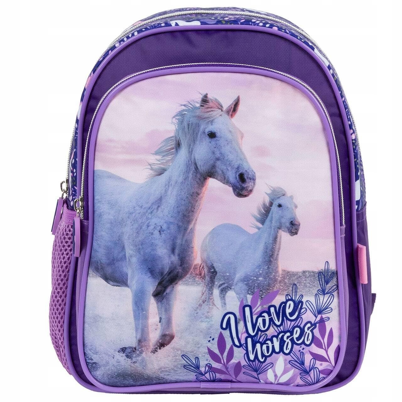 Ragusa-Trade Zaino per fan dei cavalli, per ragazzi e ragazze, con (A3q)