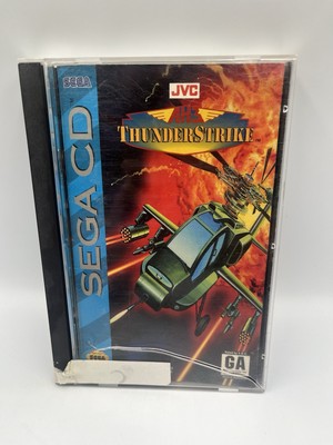 AH-3 Thunderstrike (Sega CD, 1993) Complete CIB Fast Shipping !