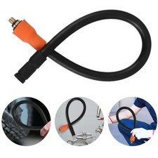 2Pcs Lightweight Inflator Hose Replacement for Car Motorcycle Tire Maintenance