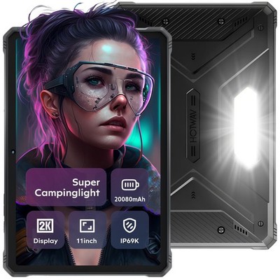 Tablet HOTWAV R9 Plus 11 Zoll Android 14 24GB+512GB /2TB 20080mAh Rugged Tablet