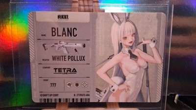 Blanc NIKKE Goddess of Victory Metallic Pass Collection Carddass Bandai
