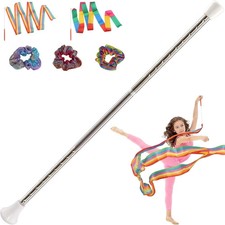 Dance Baton,Batons for Twirling 22/29 inches Stainless Steel Material Gymnastics