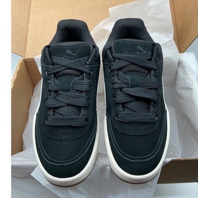 Puma Caven 2.0 VTG Mens Sneakers Black White Gum Suede 400708-01 Size 11