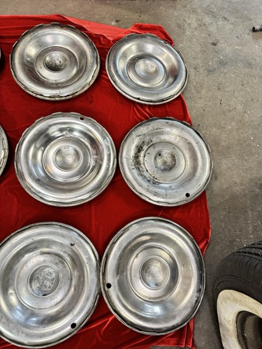 LOT 1950 1951 1952 1953 Oldsmobile 15” Wheel Covers Hubcaps Hot Rod Chevy TROG - Picture 18 of 22