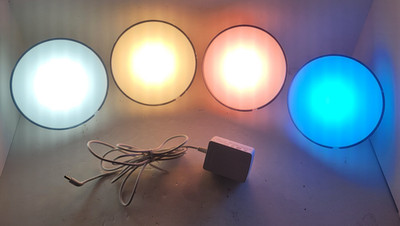 Lot Of 4 Philips Hue Go Portable LED Table Lamp 76020/31/U7 & 1 Cord READ