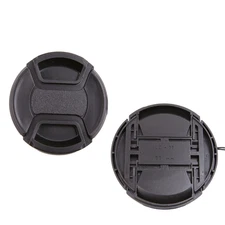 77mm Snap-on Center Pinch Front Lens Cap (LC-77) - compatible with Nikon, Canon