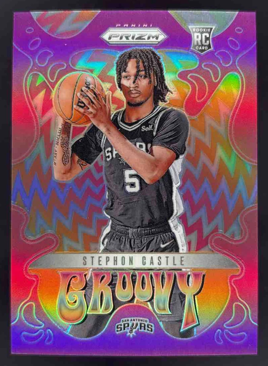 2024-25 Panini Prizm Groovy #1 Stephon Castle RC