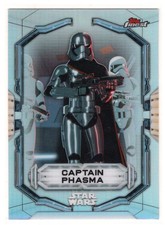 Star Wars Finest 2022 Refractor Base Card #18 Captain Phasma