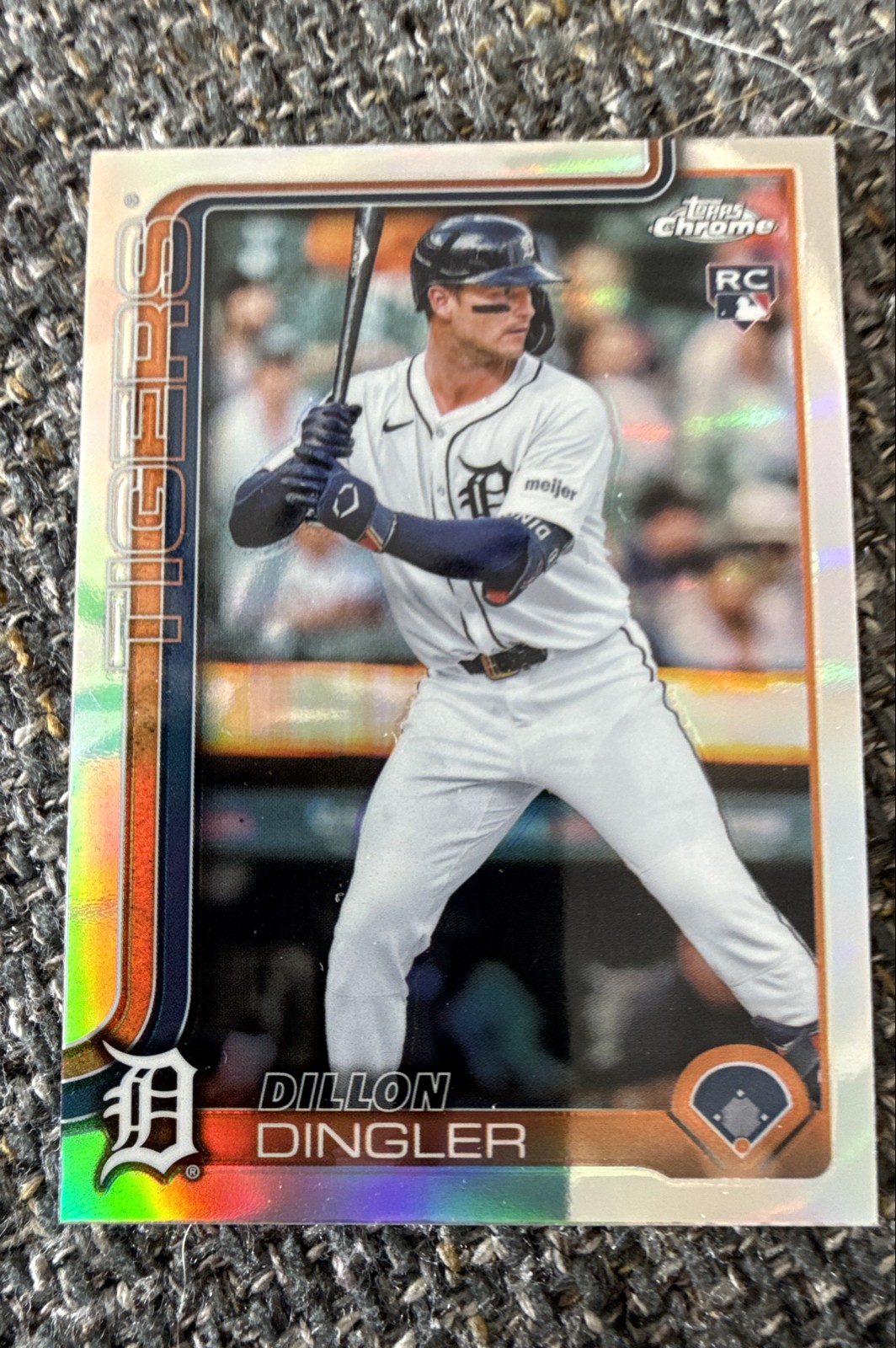 2025 Topps Chrome - Dillon Dingler #274 Prism Refractor (RC)