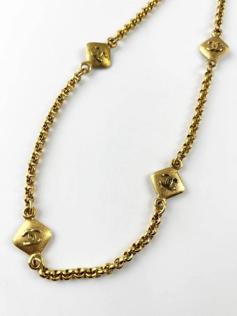 Collana CHANEL rara oro marca Coco 29 accessori vintage