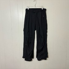Obermeyer Black Snowboard Pants Mens M Style 35252 Waterproof Ski Snow Winter