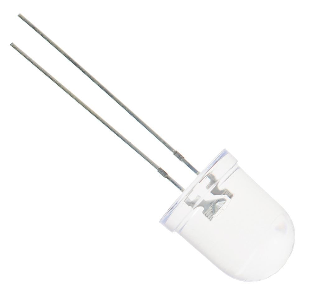 25 x Yellow 10mm LED Diode Light Bulb