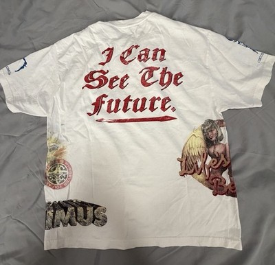 TRAVIS SCOTT I CAN SEE THE FUTURE  UTOPIA TOUR MERCH TEE IN SIZE XL ( NEW )