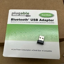 Plugable Bluetooth USB Dual Mode 4.0 Low Energy Micro Adapter NEW