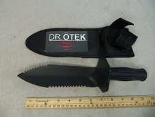 DR.ÖTEK Metal Detector Digger Tool Sturdy Heavy Duty Double Serrated Edge