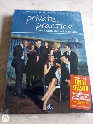 NEW SEALED PRIVATE PRACTICE COMPLETE SIXTH/6TH/6 & FINAL SEASON 3 DISC DVD SET