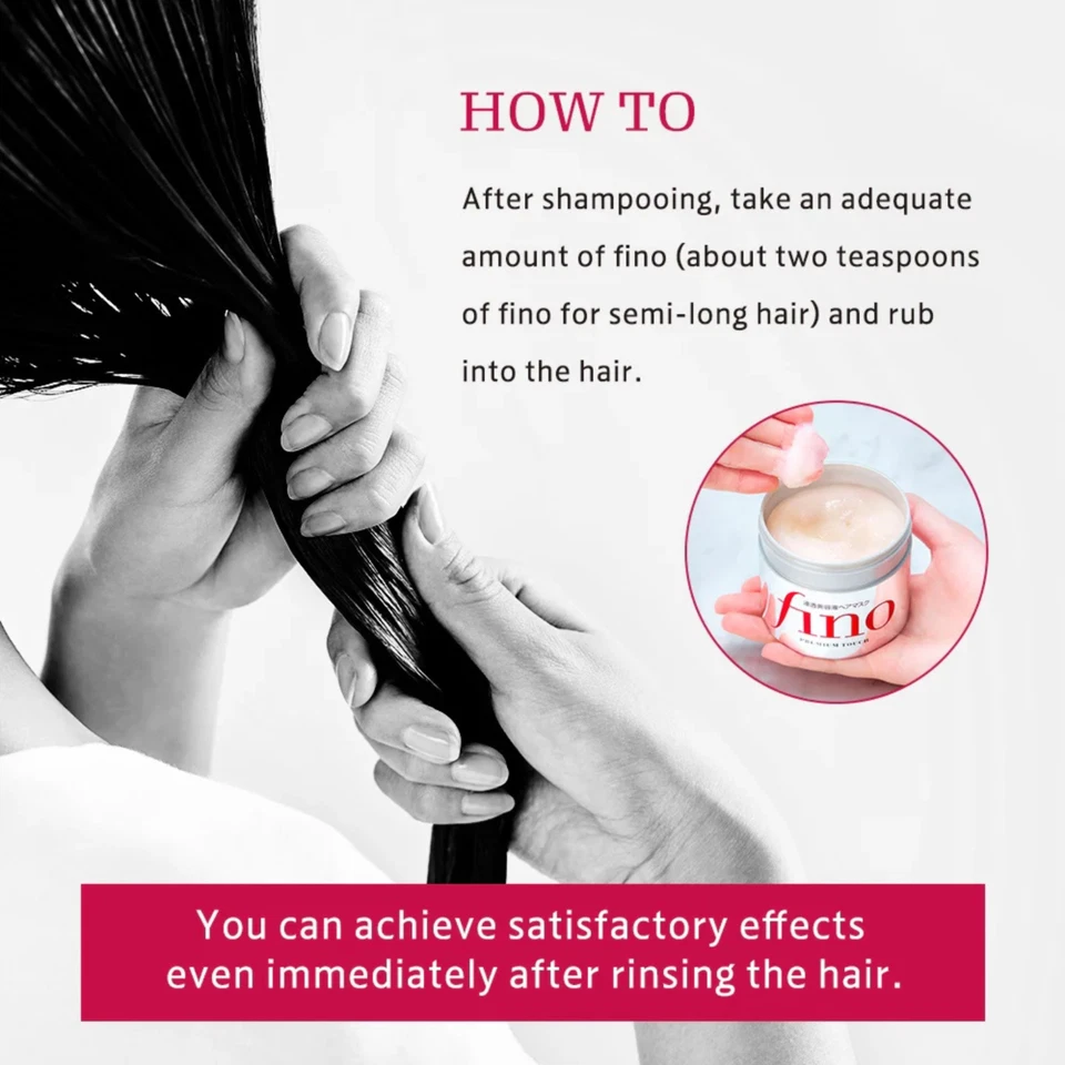 Fino Premium Touch Hair Mask 230g Deep Repair & Moisturizing Treatment By Japan - Image 2 of 4