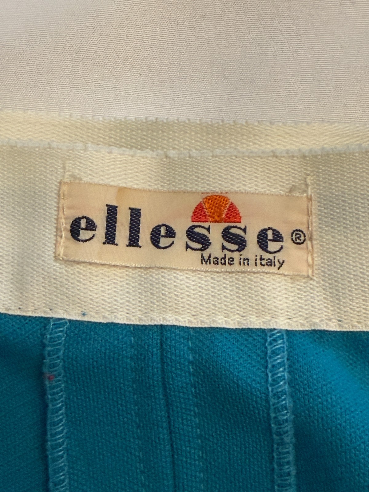 Vintage Ellesse Blue Pleated Tennis Mini Skirt Made in Italy Women's Retro image 6