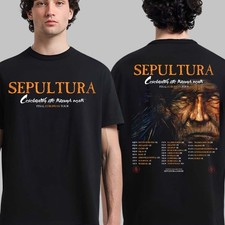 Sepultura Celebrating Life Through Death Final European Tour 2026 Schedule Shirt