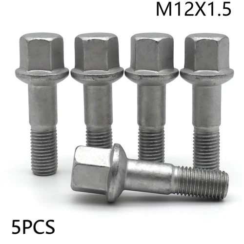 5pc 0009904807 For Mercedes-Benz C124 W124 S124 W201 Car Wheel Lug Bolts M12X1.5 - Bild 10 von 12