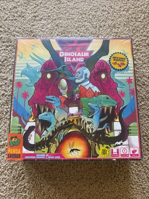 Dinosaur Island PLUS Folded Space Insert (NEW, Sealed in Shrink)