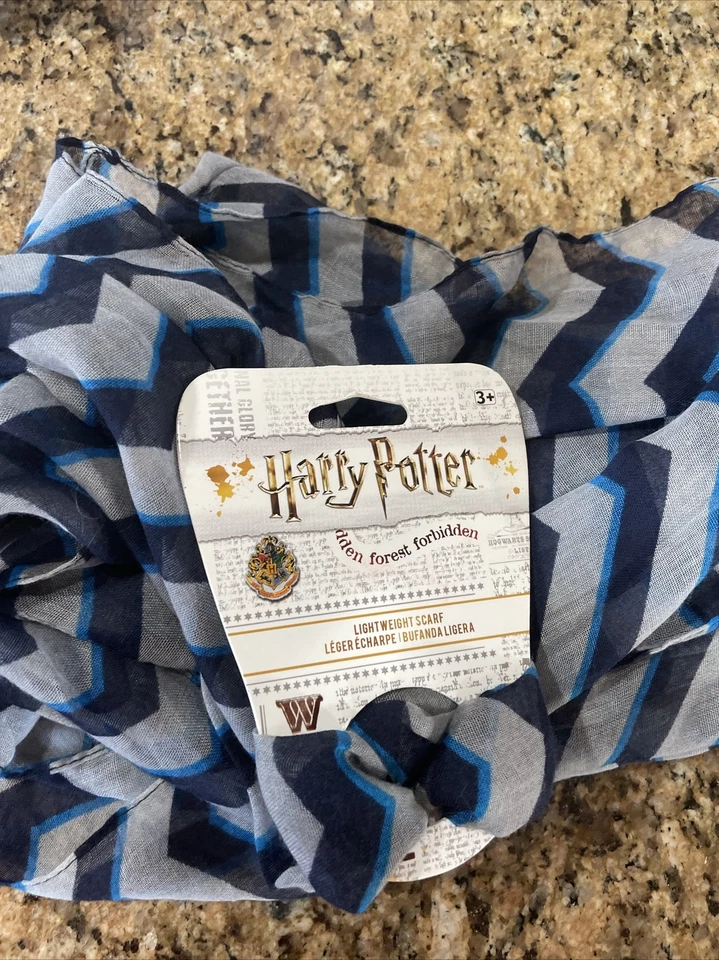 Oficial Harry Potter Ravenclaw Ligero Infinito Bufanda Chal ¡NUEVO! Poliéster Foto 2 de 2