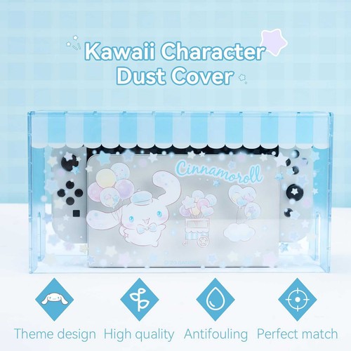 GeekShare X Sanrio Protective Case for Nintendo Switch/OLED Cinnamoroll Balloon - Picture 2 of 31