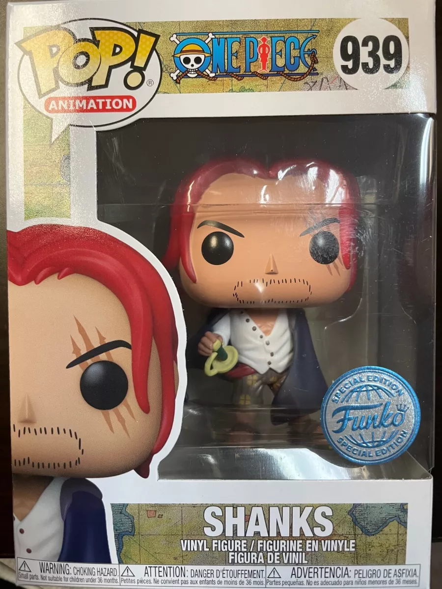 Funko Pop! Animation One Piece Shanks Speical Edition Figure #939 - FW21 -  US