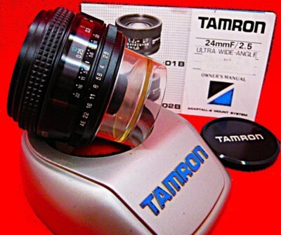 ULTRA Wide Tamron 24mm f: Adaptall PK, Canon FD( no