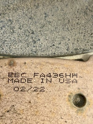 EBC FA436HH Double-H Sintered Motorcycle Brake Pads EBC FA436HH Double-H Sintered Motorcycle Brake Pads