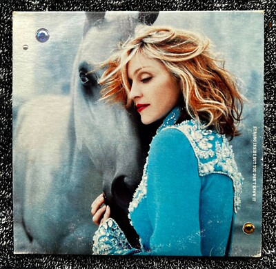 WHAT IT FEELS LIKE FOR A GIRL 2000 MADONNA CD STRONG INSIDE BUT YOU DON'T KNOW I