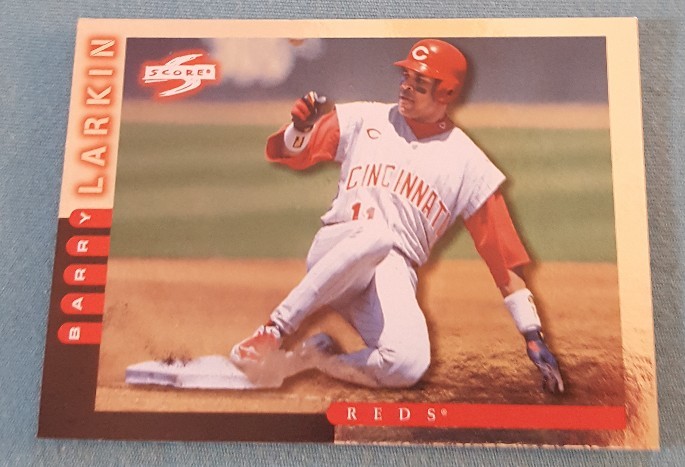 BARRY LARKIN THREADS COLLEGE GREATS サイン BARRY LARKIN THREADS COLLEGE GREATS サイン Barry Larkin